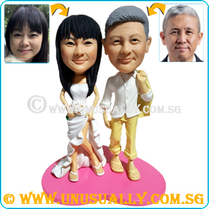 Custom 3D Sweet Lovely Casual Attire Figurines - 16-18CM Tall